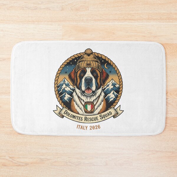 Item preview, Saint Bernard Rescue Squad Dolomites Italy 2026 Vintage designed and sold by EvrmoodCo.