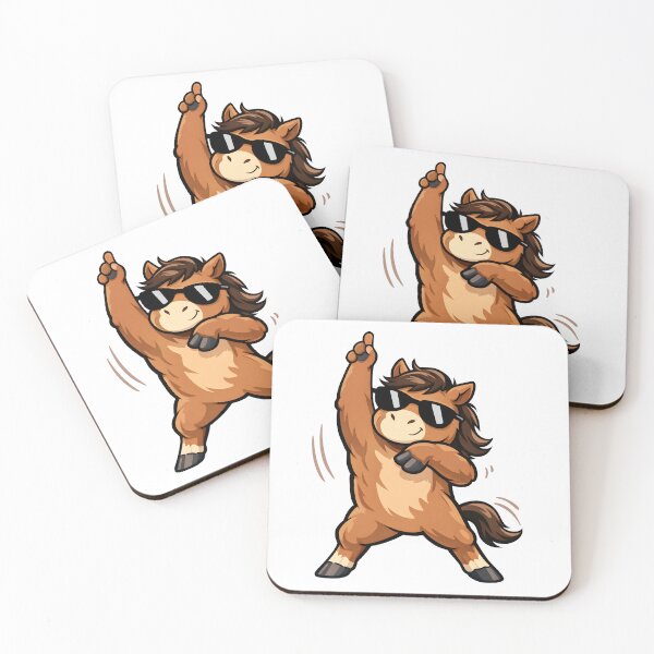 Item preview, Dancing Horse With Sunglasses – Funny Disco Animal designed and sold by Senkov.
