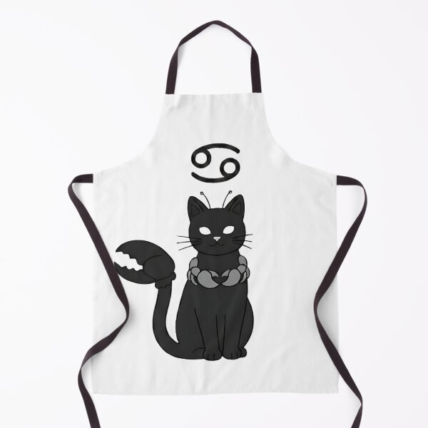 Item preview, Cancer Cat Minimalist Design | Zodiac Crab Astrology Illustration designed and sold by CuteKats.