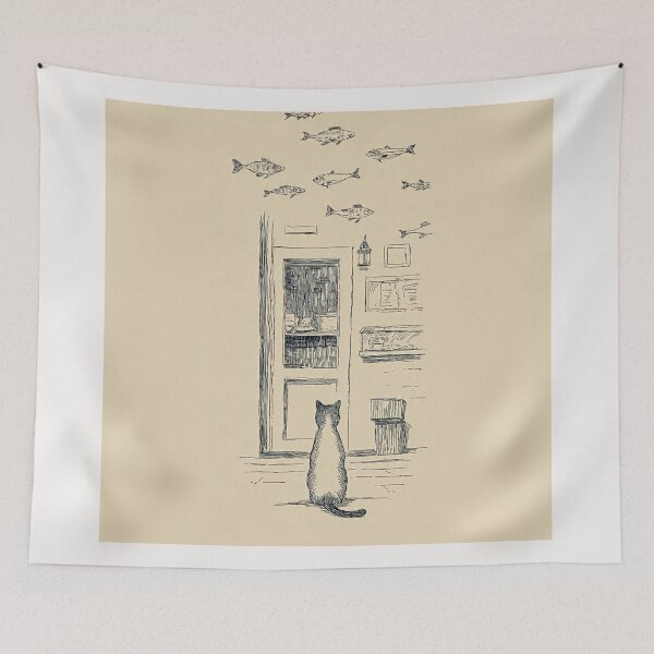 Item preview, Dreams at the Door: A Cat’s Fishy Fantasy #8 designed and sold by Helios Be. Lavsh.