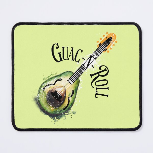 Item preview, Guac -n- Roll Funny Food designed and sold by Sachie's Studio.