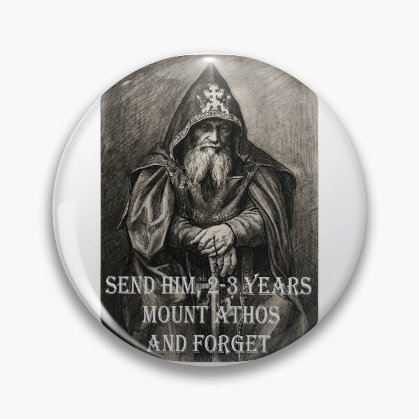 Item preview, Send him 2-3 years, Mount Athos and forget designed and sold by Flying Leaf Apparel Co..