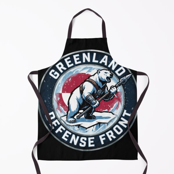 Item preview, Greenland Defense Front,hands off Greenland designed and sold by Meryem Mamouni.