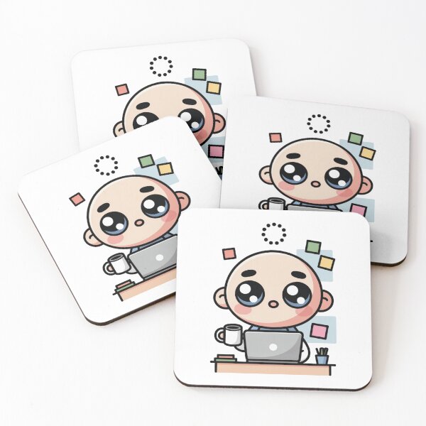 Item preview, Kawaii Office Worker Brain Loading designed and sold by McVrax.