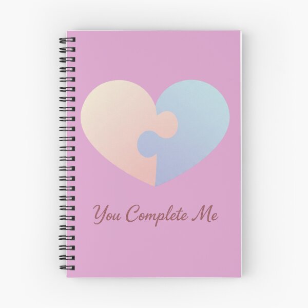 Item preview, Puzzle Hearts – You Complete Me Valentine Illustration designed and sold by LaurannaDesign.