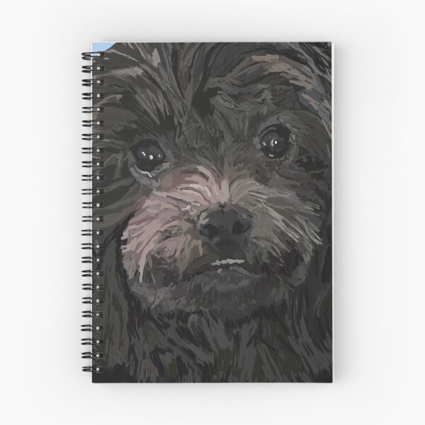 Item preview, Schnoodle Dog Portrait designed and sold by BlueCava.