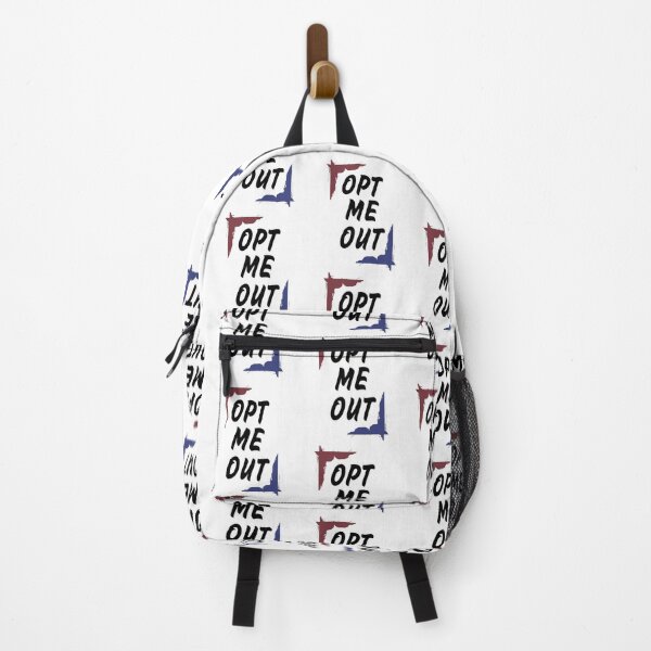 Item preview, Opt me out, against the current, blue red designed and sold by LiskoDesign.