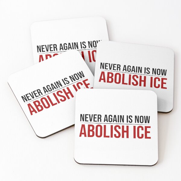 Item preview, Never Again Is Now -- Abolish ICE designed and sold by Balerion6.