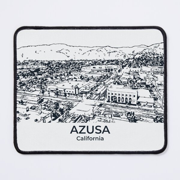 Item preview, Azusa - California designed and sold by Lakeric Cityscapes.