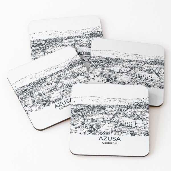 Item preview, Azusa - California designed and sold by Lakeric Cityscapes.
