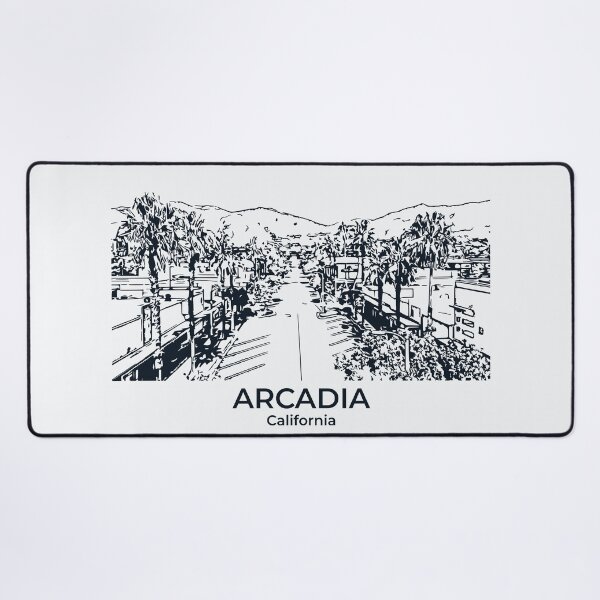 Item preview, Arcadia - California designed and sold by Lakeric Cityscapes.