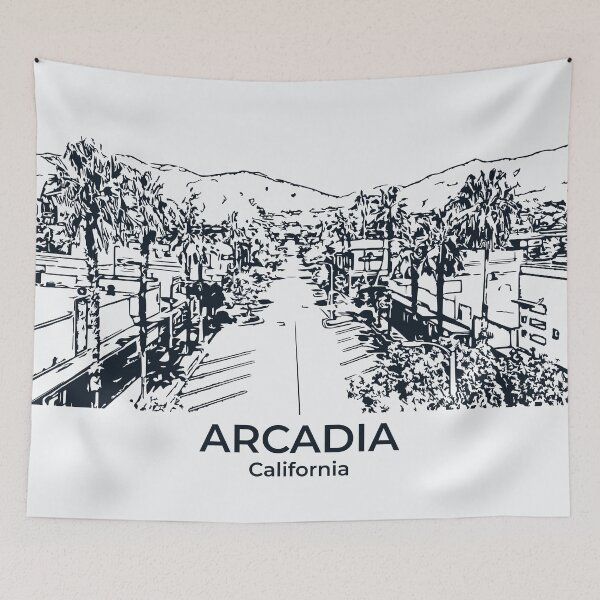 Item preview, Arcadia - California designed and sold by Lakeric Cityscapes.
