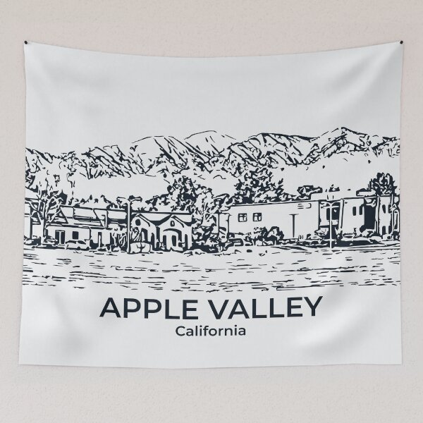Item preview, Apple Valley - California designed and sold by Lakeric Cityscapes.