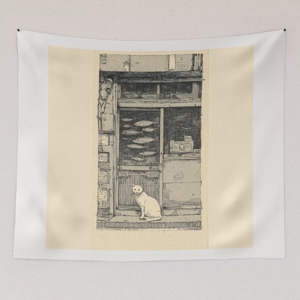 Item preview, Dreams at the Door: A Cat’s Fishy Fantasy #11 designed and sold by Helios Be. Lavsh.