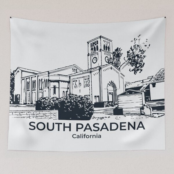 Item preview, South Pasadena - California designed and sold by Lakeric Cityscapes.
