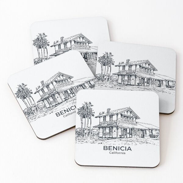 Item preview, Benicia - California designed and sold by Lakeric Cityscapes.