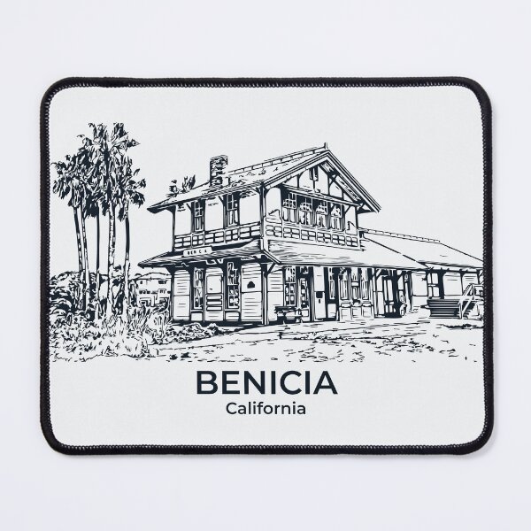 Item preview, Benicia - California designed and sold by Lakeric Cityscapes.