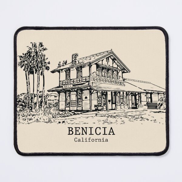 Item preview, Benicia - California designed and sold by Lakeric Cityscapes.