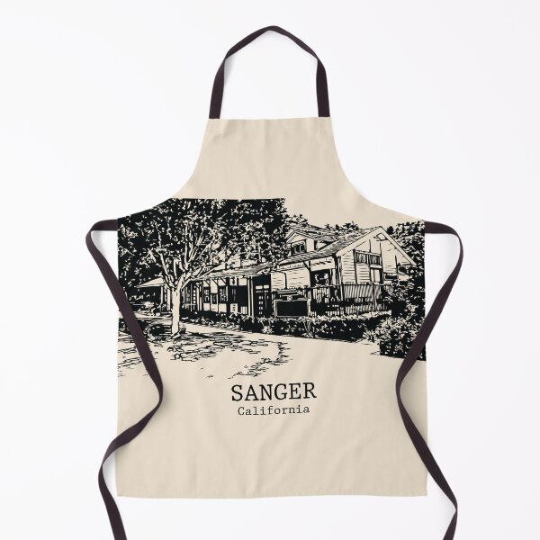 Item preview, Sanger - California designed and sold by Lakeric Cityscapes.