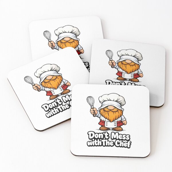 Item preview, Don’t Mess with the Chef Gnome designed and sold by Moriarty's Digital Visions.