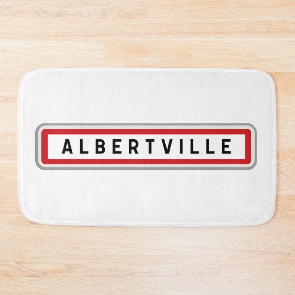 Artikelvorschau, Ortseingangsschild Albertville – Savoie, Auvergne-Rhône-Alpes entworfen und verkauft von Panneaux et signalisations - NPOITEVIN.