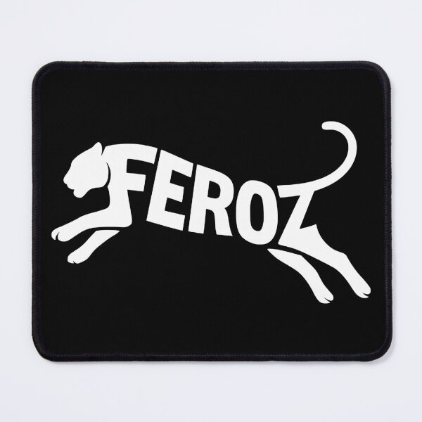 Item preview, Tiger Silhouette with Word FEROZ designed and sold by ramiro.