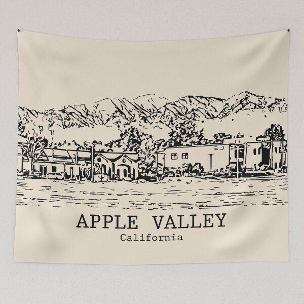 Item preview, Apple Valley - California designed and sold by Lakeric Cityscapes.
