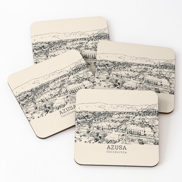 Item preview, Azusa - California designed and sold by Lakeric Cityscapes.