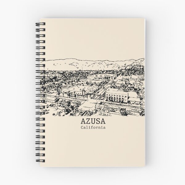 Item preview, Azusa - California designed and sold by Lakeric Cityscapes.