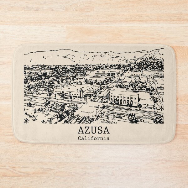 Item preview, Azusa - California designed and sold by Lakeric Cityscapes.