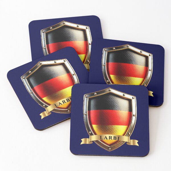 Item preview, Larbi German Heritage Crest Shield designed and sold by Highlandkings.