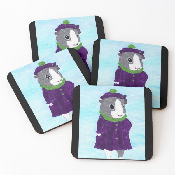 Item preview, Guinea Pig Snapshot - Cutie Camille's Winter Ensemble designed and sold by Guinea Pigs and Books.