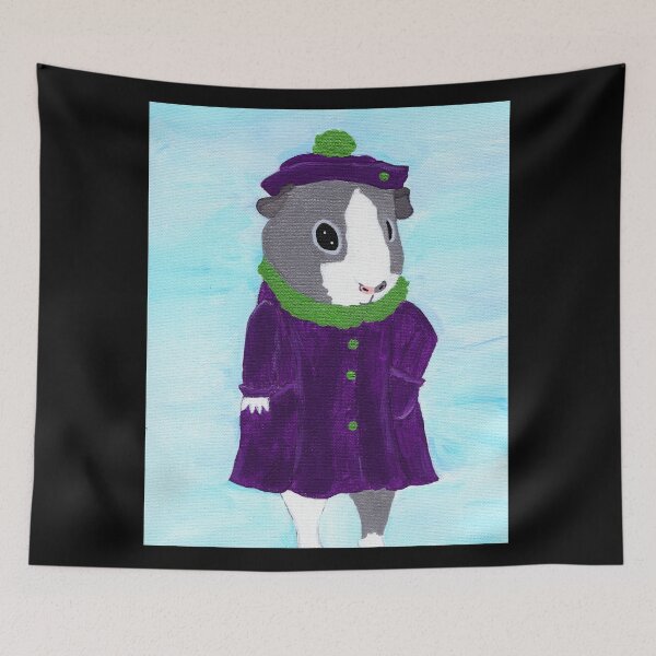 Item preview, Guinea Pig Snapshot - Cutie Camille's Winter Ensemble designed and sold by Guinea Pigs and Books.
