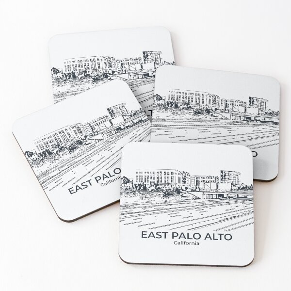Item preview, East Palo Alto - California designed and sold by Lakeric Cityscapes.