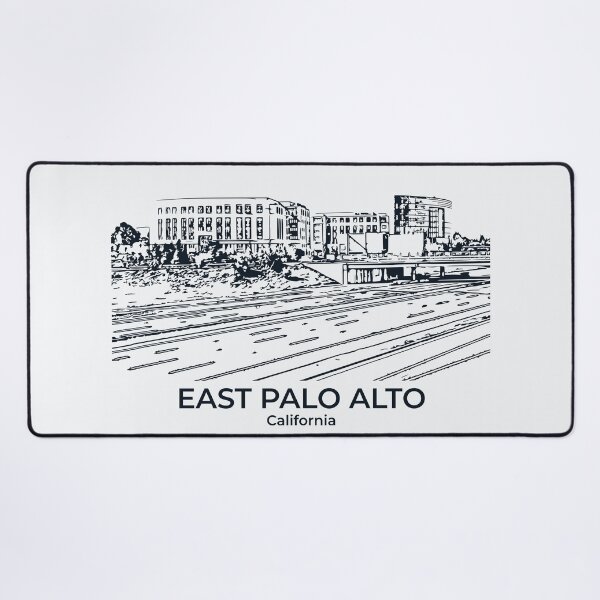 Item preview, East Palo Alto - California designed and sold by Lakeric Cityscapes.