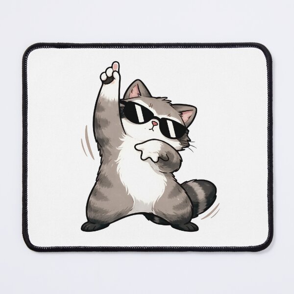 Item preview, Cool Dab Raccoon Wearing Sunglasses Funny Meme designed and sold by Senkov.