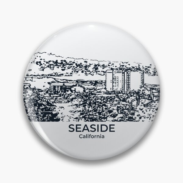 Artikelvorschau, Seaside - Kalifornien entworfen und verkauft von Lakeric Cityscapes.