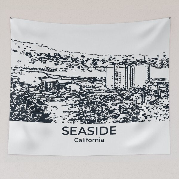 Item preview, Seaside - California designed and sold by Lakeric Cityscapes.