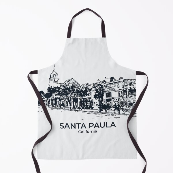 Item preview, Santa Paula - California designed and sold by Lakeric Cityscapes.