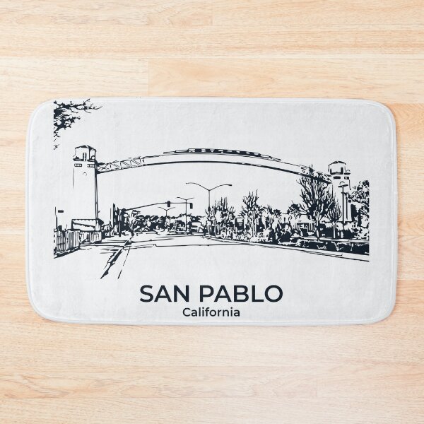 Item preview, San Pablo - California designed and sold by Lakeric Cityscapes.