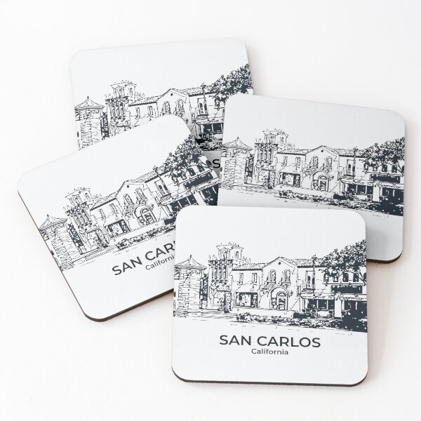 Item preview, San Carlos - California designed and sold by Lakeric Cityscapes.