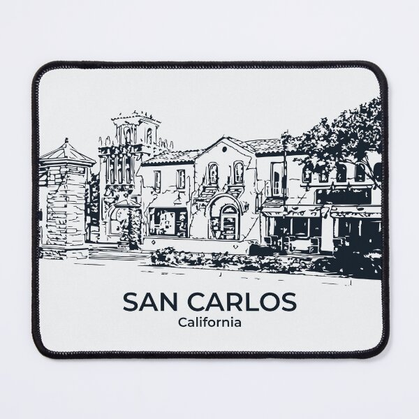 Item preview, San Carlos - California designed and sold by Lakeric Cityscapes.