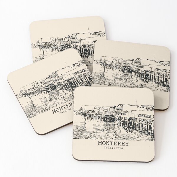 Item preview, Monterey - California designed and sold by Lakeric Cityscapes.
