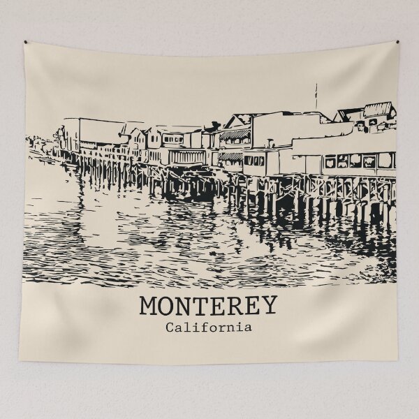 Item preview, Monterey - California designed and sold by Lakeric Cityscapes.