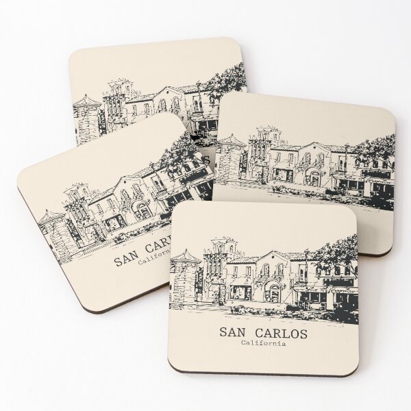 Item preview, San Carlos - California designed and sold by Lakeric Cityscapes.