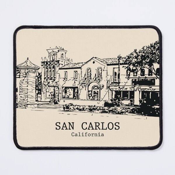 Item preview, San Carlos - California designed and sold by Lakeric Cityscapes.