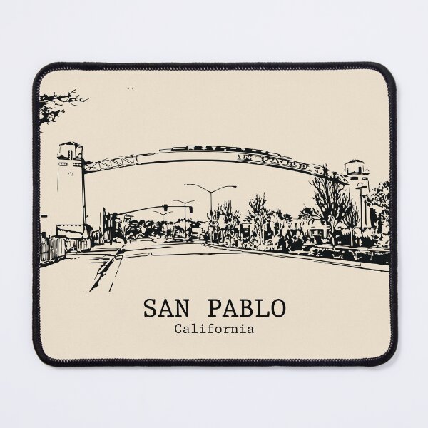 Item preview, San Pablo - California designed and sold by Lakeric Cityscapes.