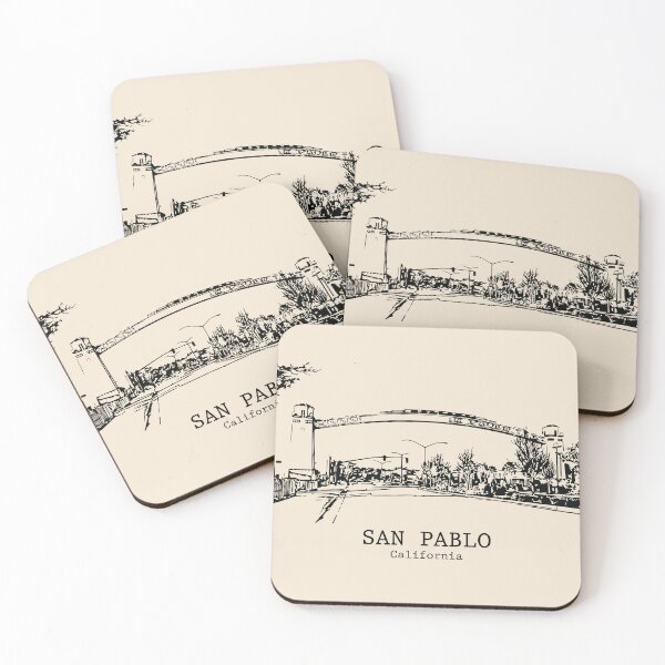 Item preview, San Pablo - California designed and sold by Lakeric Cityscapes.