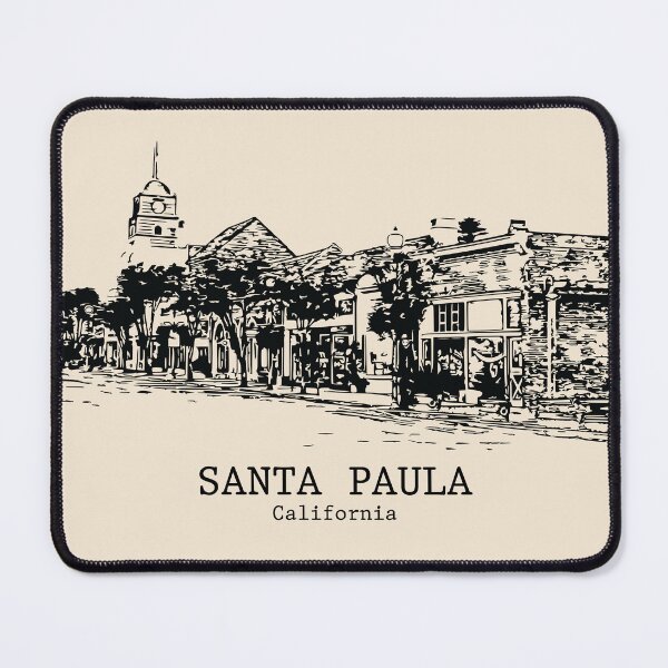 Item preview, Santa Paula - California designed and sold by Lakeric Cityscapes.