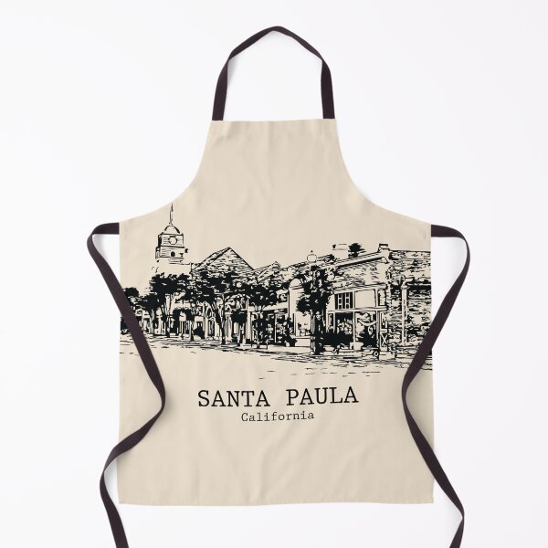 Item preview, Santa Paula - California designed and sold by Lakeric Cityscapes.